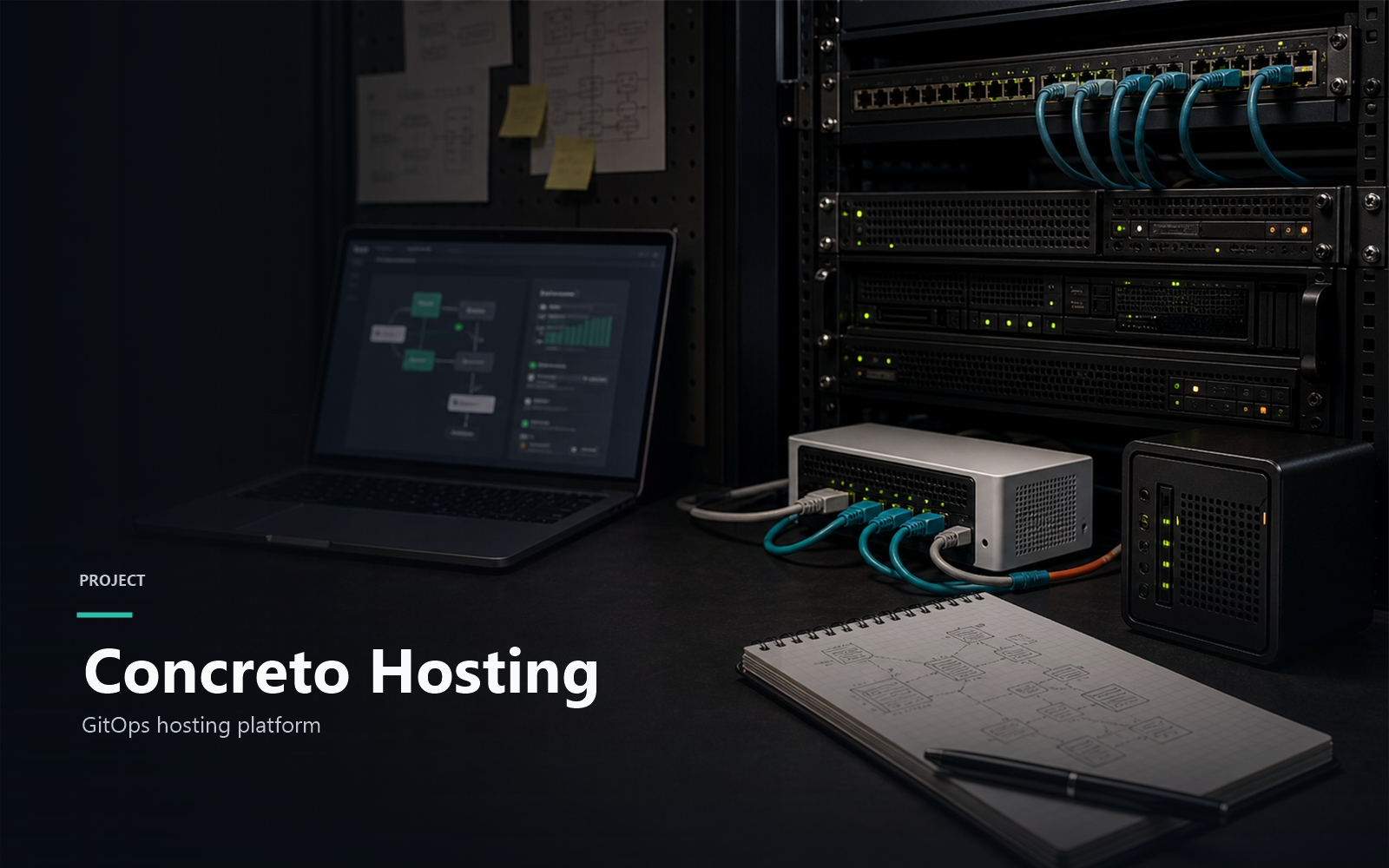 Concreto hosting project visual